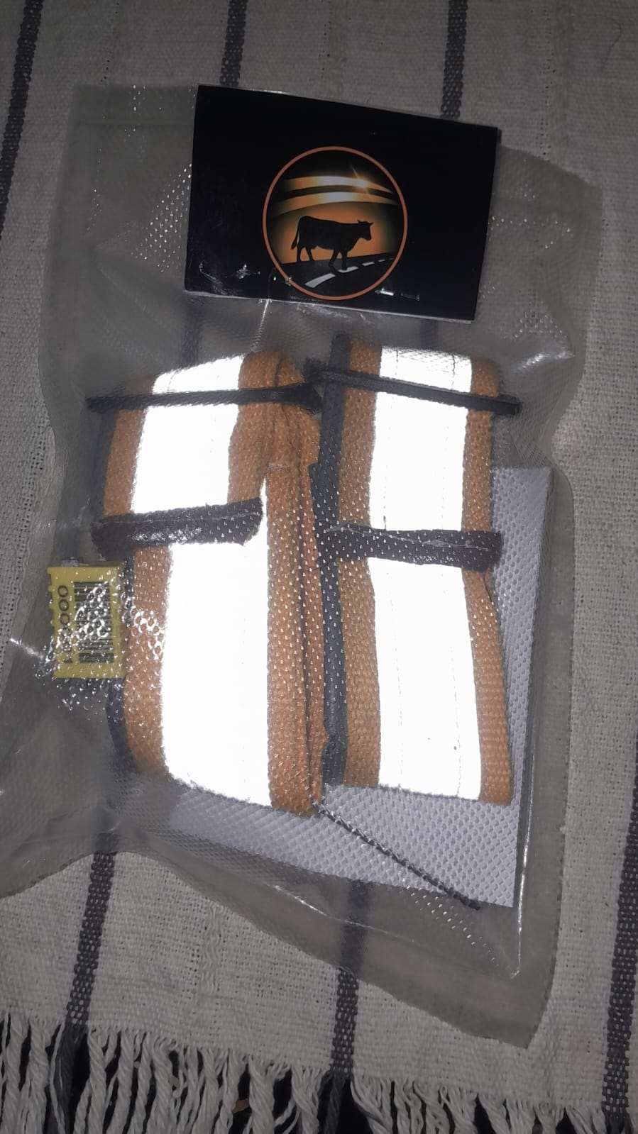 Pulseras reflectivas de vida en empaque